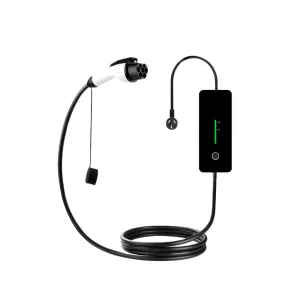 Compact 3.5kw 16A Portable EV AC Charging Solution Level 2 with 5m Durable Cable
