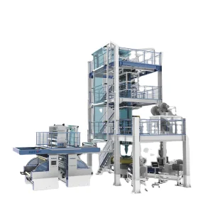 PLASTAR High Quality High Speed PP Automatic Spec Control 5 Layers Stretch Hood Production Line Blown Film Machine