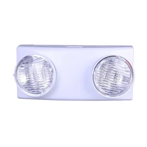 Luz de Saída de Emergência Recarregável de Segurança com Duas Cabeças Montada na Parede de Qualidade