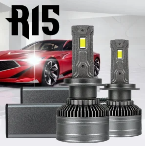 Factory Direct Sales Cost-Effective R15 Headlights 250W 40000lm Hot-Selling H4 H7 Lighting System