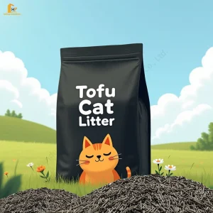 Advanced Clumping Technology Tofu Cat Litter with Instant Odor Lock Minimal Tracking and Water-Soluble Properties Cat Sand for Easy Cleaning and Disposal