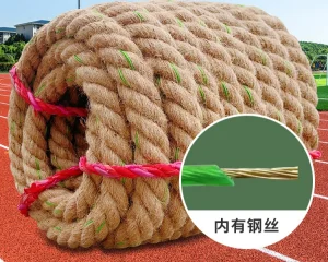 Factory High Quality Steel Wire Tug War Rope