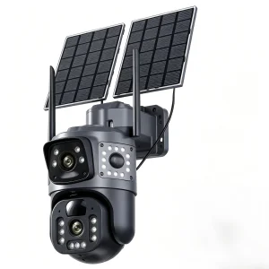 SHUZHI Home Security CCTV 4G Sim Card Solar PTZ Secur Surveillan WiFi Outdoor Network Wireless Camera Security Outdoor Camara