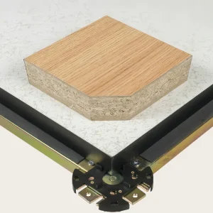 Lingding HDF Raised Floor System Ideal for High-Density Office Spaces