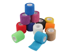 Siny Supplier Sports Protection Cotton Zinc Oxide Strapping Athletic Tape