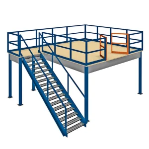 Heavy Duty Steel Shelving Mezzanine