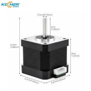 KECHEN MOTOR Nema 17 Hybrid Bipolar Stepper Motor