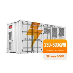 Sunark Lifepo4 Battery Container Ess 400V 500KWH 1MWH Solar Battery Energy Storage System For Commercial Industrial Solar System