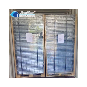 Jracking Metal Wire Mesh Shelving Corrosion Protected Steel Panels