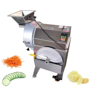 Industrial Vegetable Potato Dicing Shredding Machine Onion Cuts Cabbage Carrot Cutting Machine