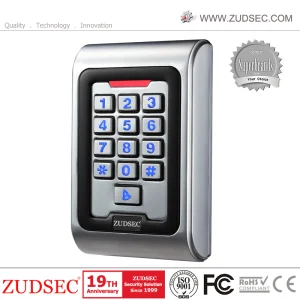 Factory Supply Outdoor Waterproof Facial Recognition Biometric Fingerprint Metal Standalone RFID Door Access Control