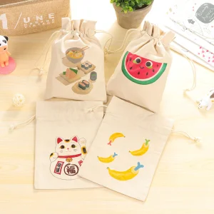 Canvas Drawstring Bag for Advertising