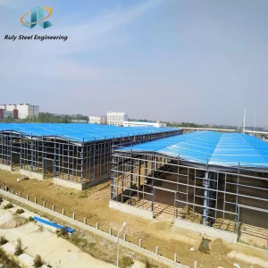 Prefabricated Buildings Warehouse Prefab Steel Structures Shopping Centers