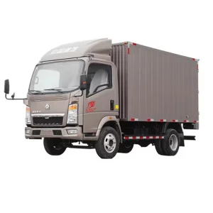 HOWO 4X2 Box Truck Heavy Duty Enclosed Cargo Truck for Logistics and Distribution
