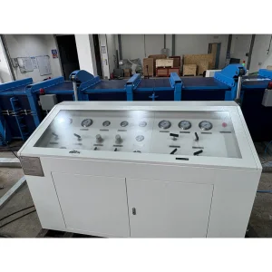 High Pressure Testing Bay for Tools Valves and Joints for Safety