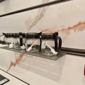 Durable Track-Mounted Metal Modular Wall Storage System for Study