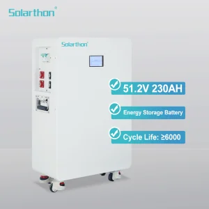 Almacenamiento de Energía Solar en Casa 230ah LiFePO4 Paquete de Batería de Litio