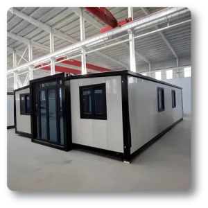 Off-Grid Solar Ready Hiwoss Expandable House Luxury Prefab Modular Villa with Panorama Windows for Resort Glamping