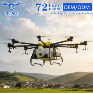 72L Drones Agrícolas de Gran Capacidad para Pulverización de Pesticidas e Insecticidas en Huertos de Cítricos y Riego Agrícola Precio