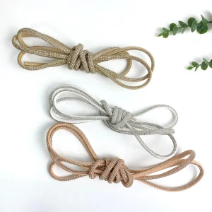 Luxury Five-Row Diamond Strips Shoe Laces Fashion-Accessories for Ladies Shoes Rhinestone Decoration