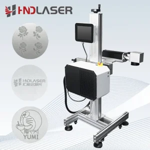 High Speed CNC Flying 3D Laser Coding Marking Engraving