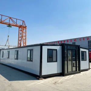 40ft Folding Container House Expandable Prefab