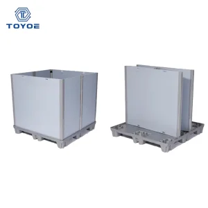 Factory Direct Sales of Foldable Plastic Crate Plastic Product Storage Bin for Packaging and Transportation of Auto Parts
