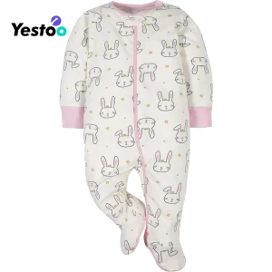 Pijama de una pieza de algodón orgánico