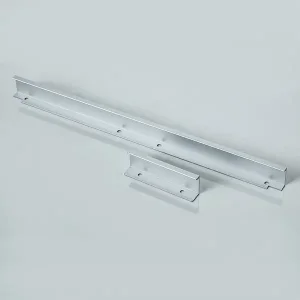 Custom Aluminum handles（pulls） for furniture-machined extrusions in 6063-T5 alloy with clear anodize Factory, Factories
