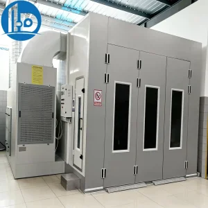 Intelligent Energy Saving Automotive Spray Booth with Touch Screen Control 8500m³/H Air Volume and RoHS Compliance for Compact Suvs and Crossover Vehicles