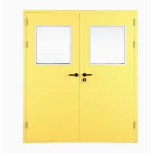 Low Maintenance Steel Fire Rated Door for High Rise Building Staircase and Hallway