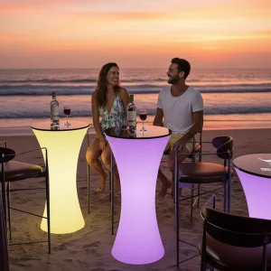 Light up Night Club Lounge Outdoor LED bar Furniture