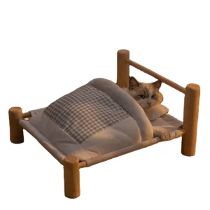 New Arrival Portable Fully Removable Washable Cotton Pet Dog Raised Bed