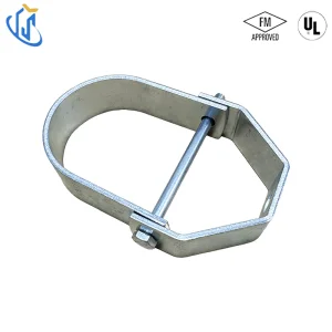 Heavy Duty Clevis Hanger Galvanized Steel Adjustable for Structural Pipe/Conduit Support