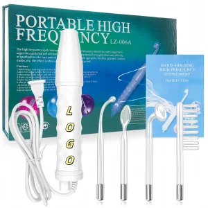 Wholesale Anti-Aging-Skin Tightening Handheld Skin Therapy Wand Machine High Frequency Wand for Acne