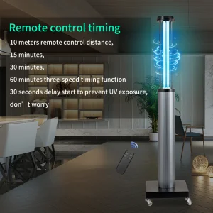 UV-C Portable Sanitizing Lamp with Smart Timer &amp; Sensor