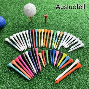 Custom Golf Tees Wooden Bamboo Plastic