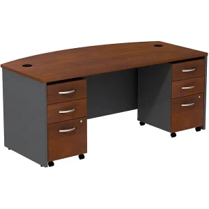 Vintage Modern Glossy Office Desk