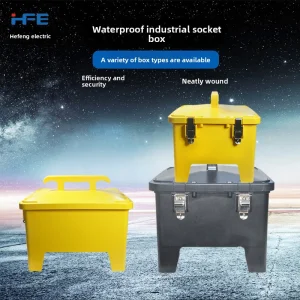 Outdoor Temporary Waterproof Explosion-Proof Industrial Power Distribution Box for Construction Sites Mobile Maintenance Socket