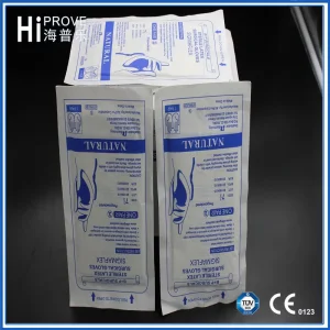 Wholesale Price Medical Disposable Sterile Latex Surgical Glove with Ce ISO Approved