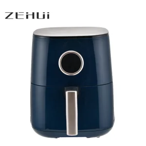 New High Speed Easy Clean 4L Electric 1250/1300W Square Digital Plastic Air Fryer LCD Display Non-Stick Overheat Protection for