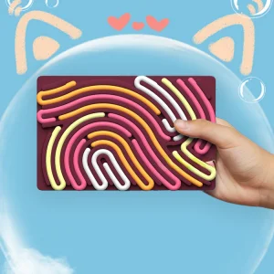 Kids Board Game Push And Peel Toy Stress Relief Toys Quiet Kids And Adults Fidget Sensory Activity Board
