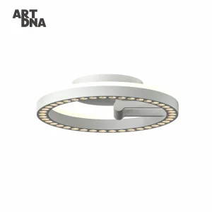 Adjustable Angle Ring Ceiling LED Light with Backlight Zigbee APP Control Smart Dimmable