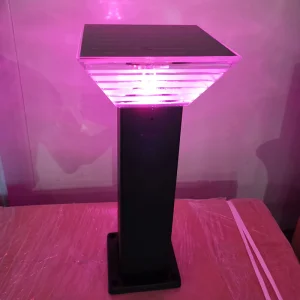 Modern Solar Bollard Lights for Landscape and Pathway Illumination