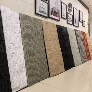 Waterproof Outdoor PU Stone Cladding Wall Panels