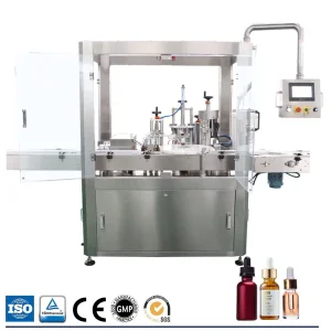 Fully Automatic Servo Precision Liquid Perfume and Essential Oil Filling and Sealing Machine for Cosmetics and Pharmaceutical Industry Solutions