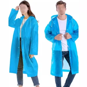 OnlyOne Outdoor Waterproof Clear Heavy Plastic Raincoat