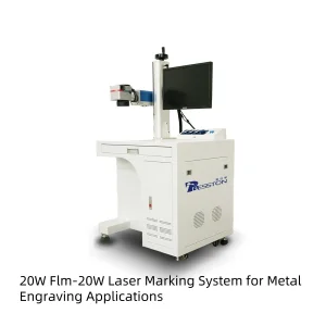 20W Flm-20W Laser Marking System for Metal Engraving Applications