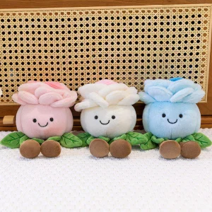 Rose Plush Toy Scented Stuffed Pillow Gift Doll Wholesale Custom Design