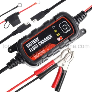 6V/12V, 1.5A Smart Battery Charger/Maintainer, Charger with Trickle and Float Charging, Ce and RoHS